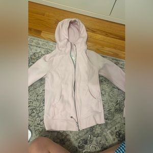 Lululemon strawberry milkshake scuba full zip